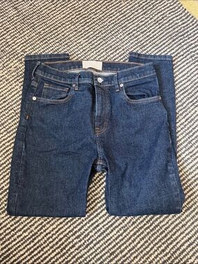 Everlane Dark Blue Straight-Leg Jeans